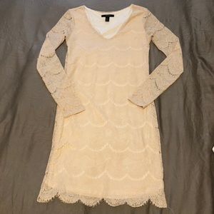 Lacy Long Sleeved Dress